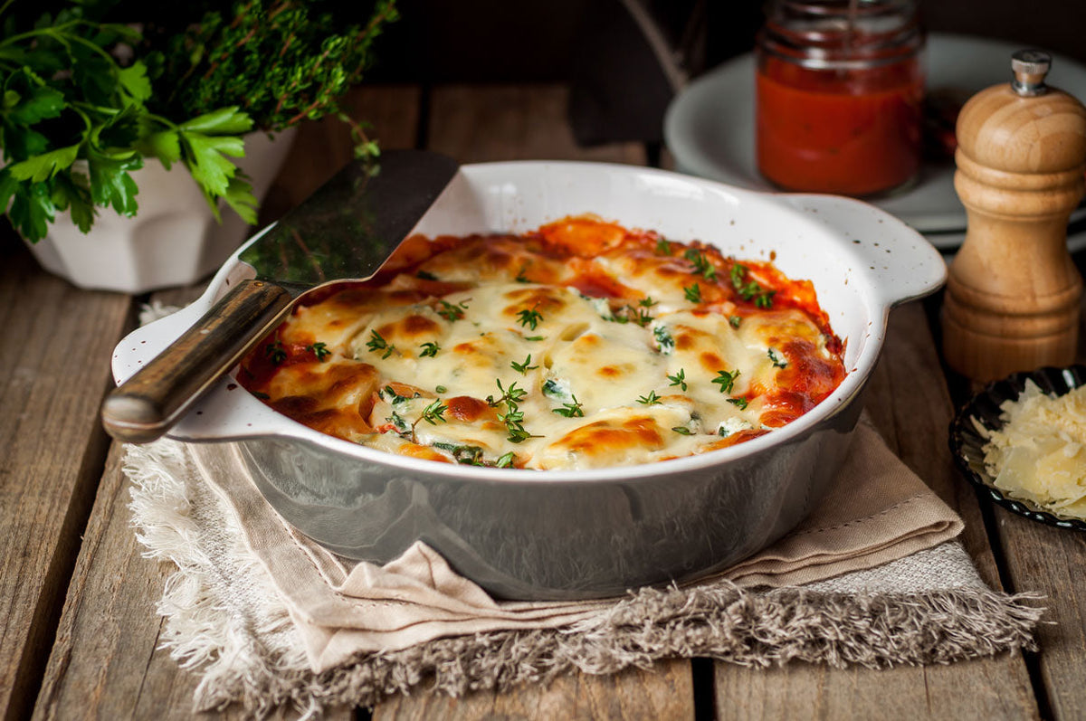 Three Cheese Baked Stuffed Shells
