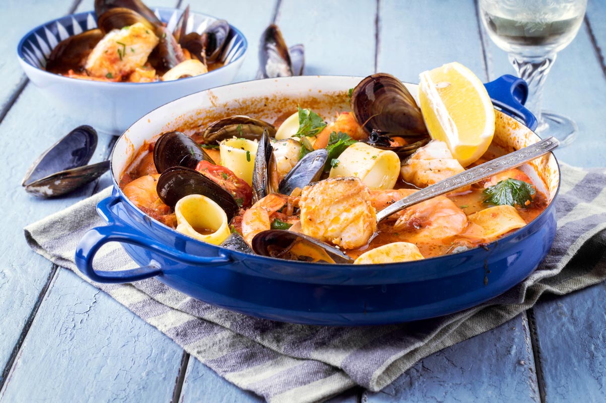 Zarzuela de Mariscos y Pescado