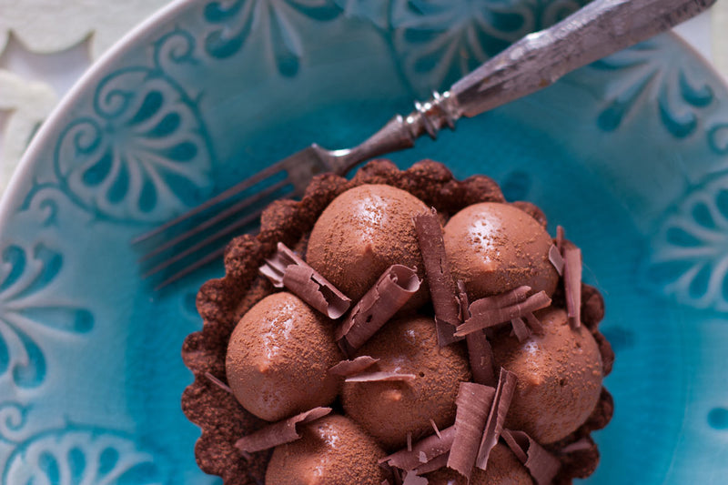 Chocolate Mousse with Olive Oil and Sea Salt