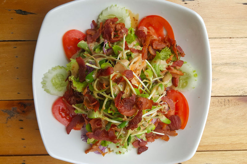 BLT Salad with Rich Dressing