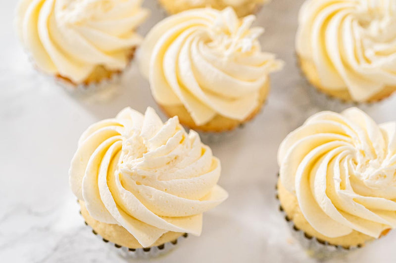 Mini Vanilla Cupcakes