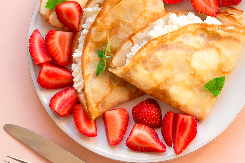 Ricotta and Berry Crêpes
